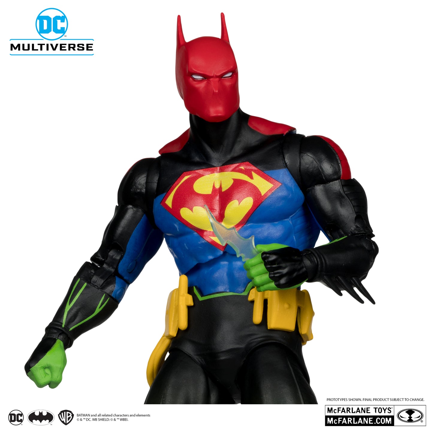 DC Multiverse Batman Superman Fusion World's Finest 7-Inch Scale Action Figure