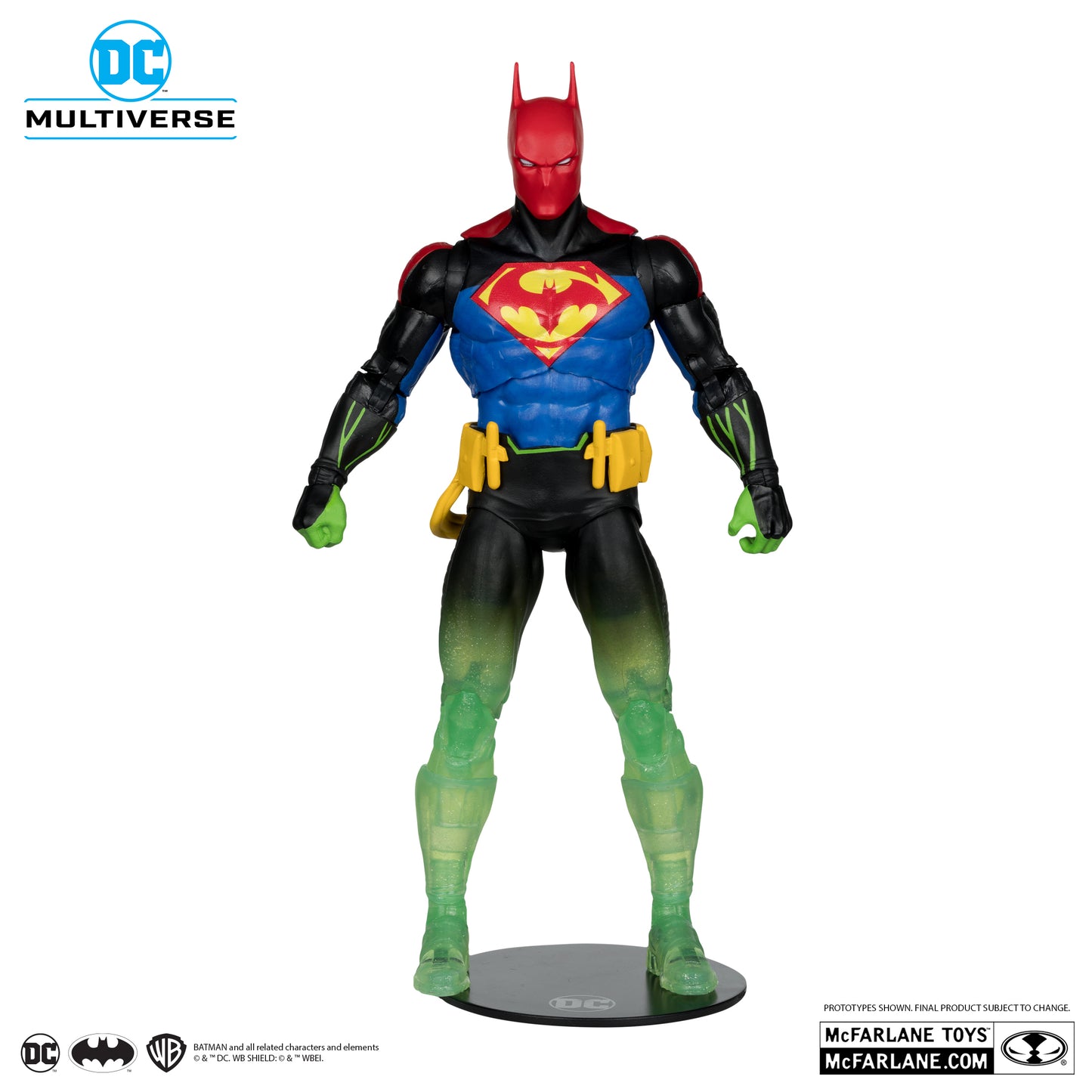 DC Multiverse Batman Superman Fusion World's Finest 7-Inch Scale Action Figure