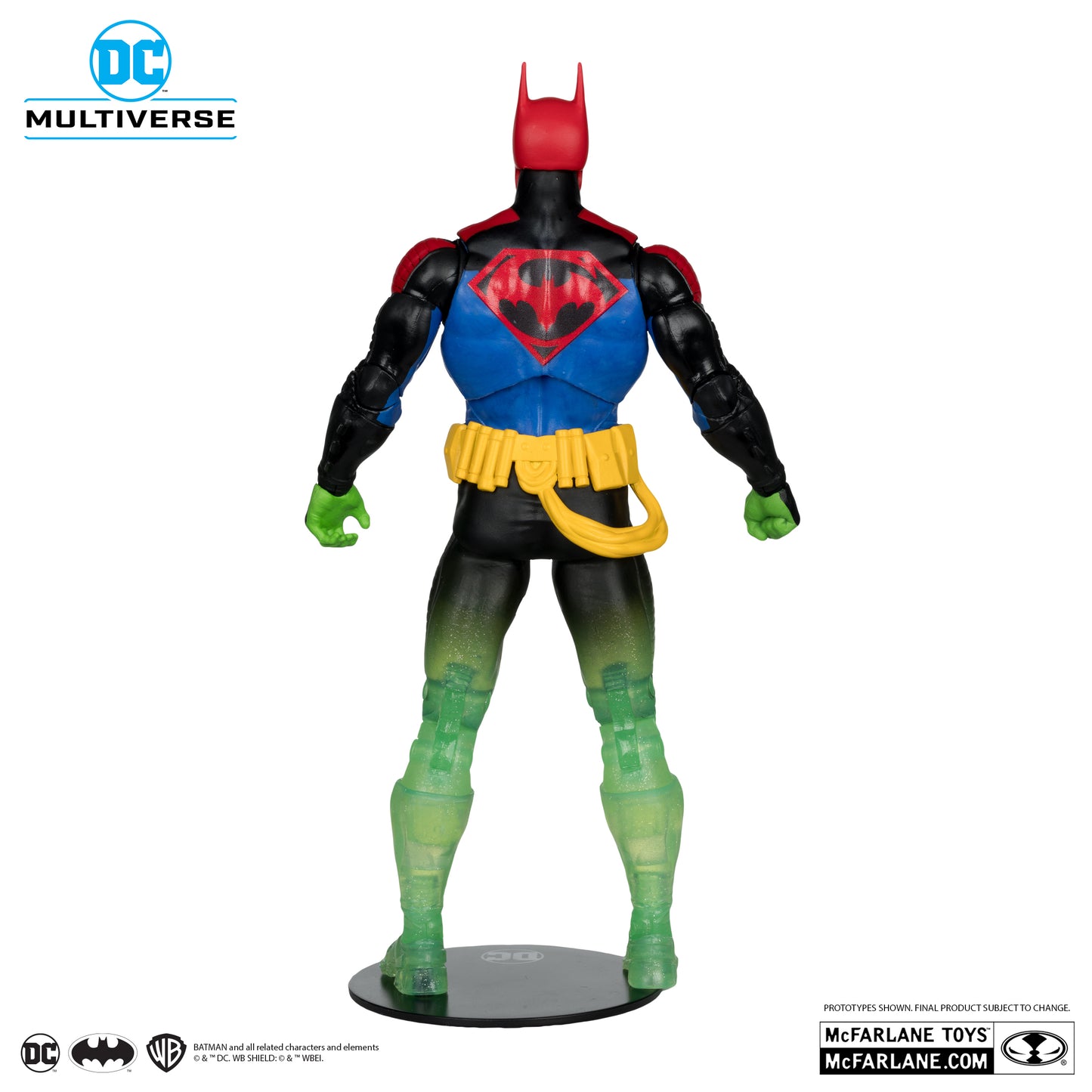 DC Multiverse Batman Superman Fusion World's Finest 7-Inch Scale Action Figure