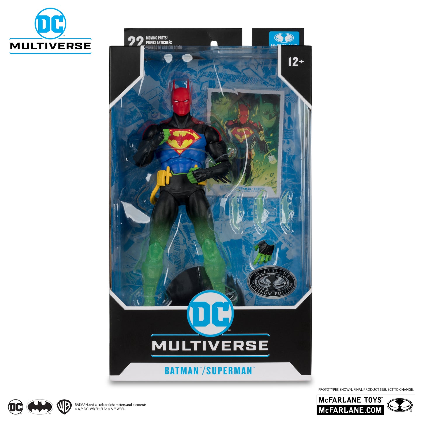 DC Multiverse Batman Superman Fusion World's Finest 7-Inch Scale Action Figure