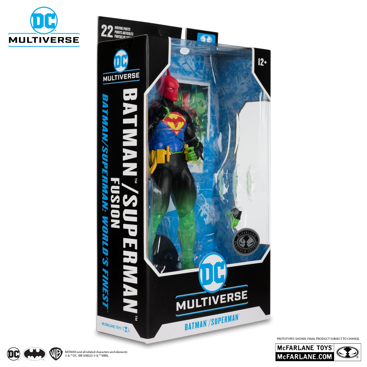 DC Multiverse Batman Superman Fusion World's Finest 7-Inch Scale Action Figure