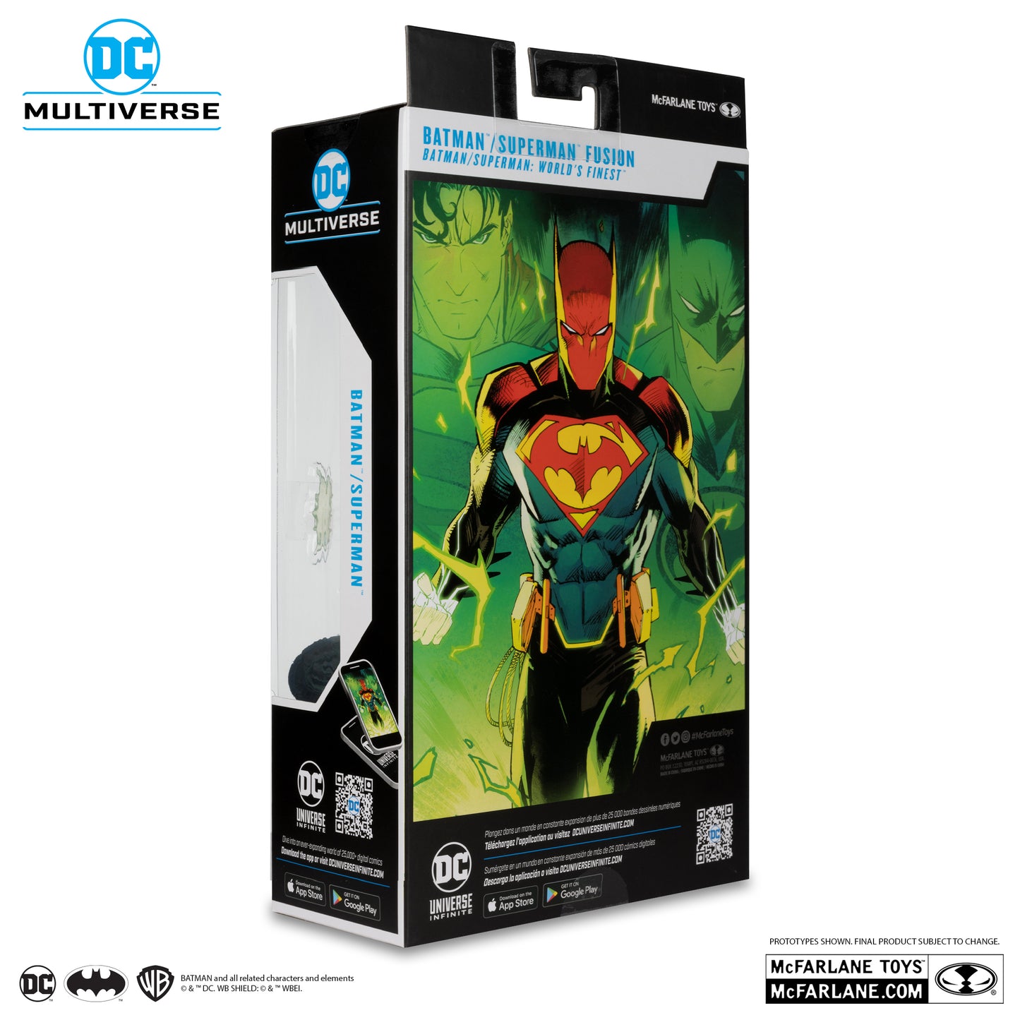 DC Multiverse Batman Superman Fusion World's Finest 7-Inch Scale Action Figure