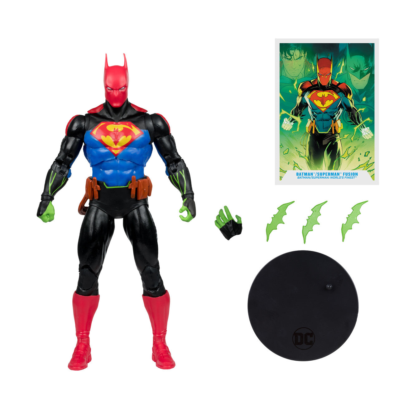 DC Multiverse Batman Superman Fusion World's Finest 7-Inch Scale Action Figure