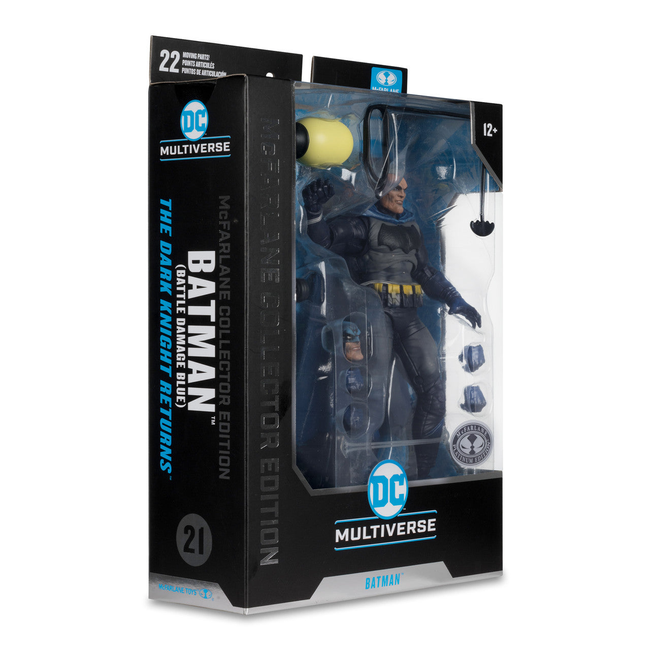 DC Multiverse Batman Battle Damage Blue (The Dark Knight Returns) Collector Edition 7" Figure