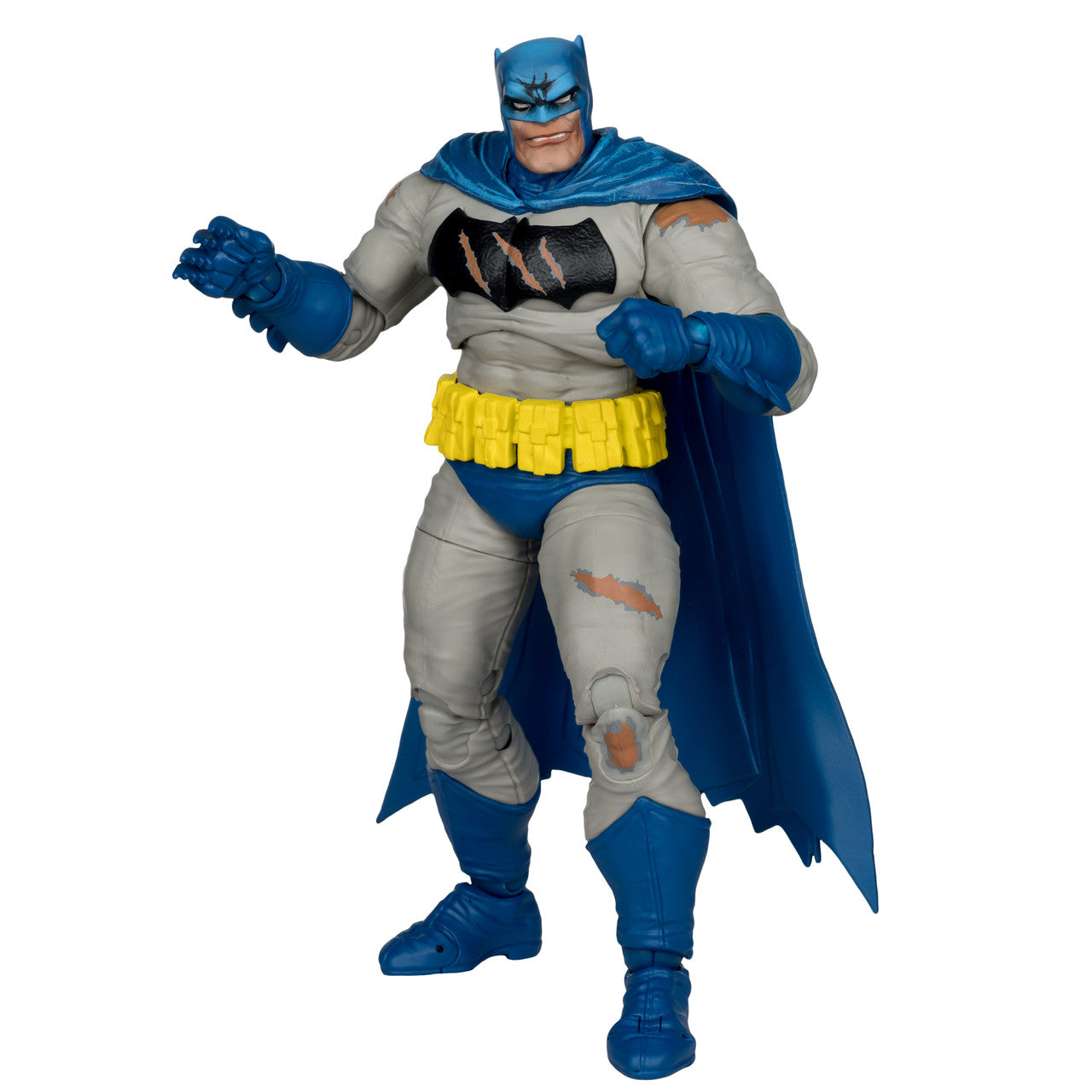 DC Multiverse Batman Battle Damage Blue (The Dark Knight Returns) Collector Edition 7" Figure