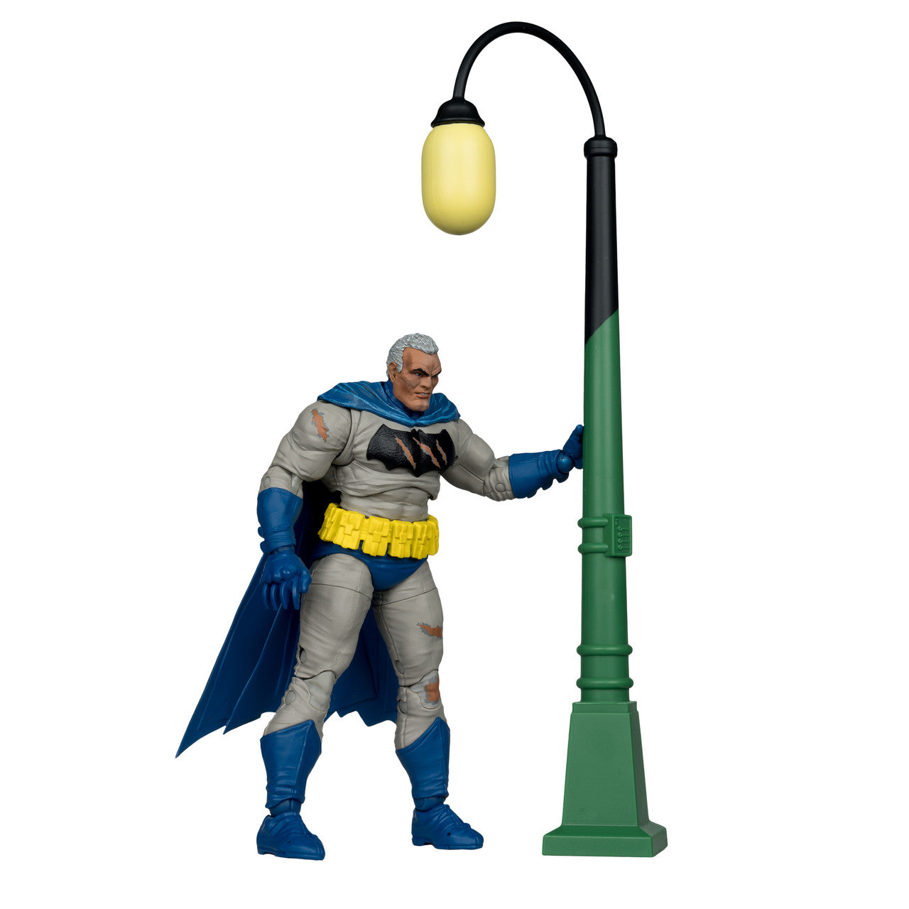 DC Multiverse Batman Battle Damage Blue (The Dark Knight Returns) Collector Edition 7" Figure