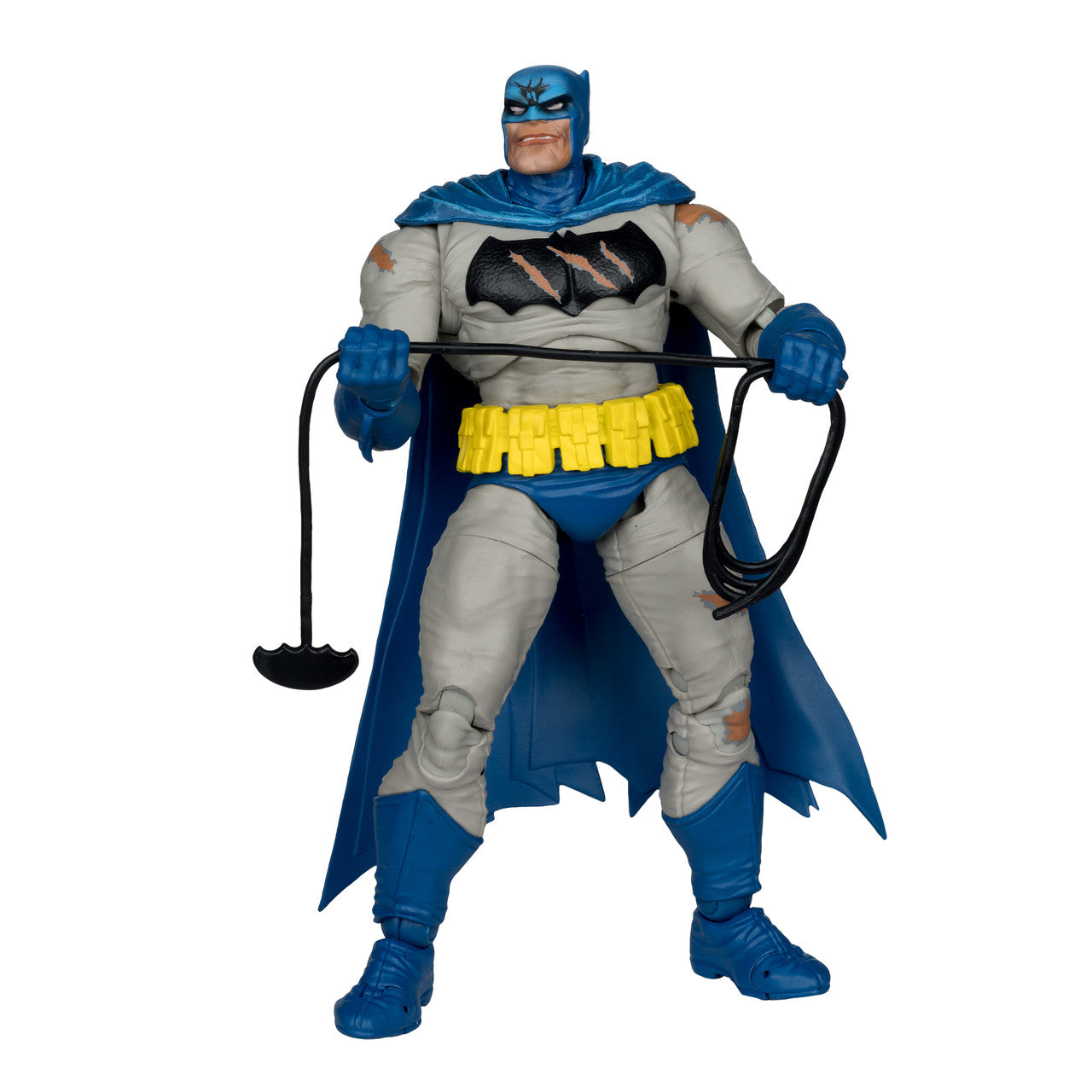 DC Multiverse Batman Battle Damage Blue (The Dark Knight Returns) Collector Edition 7" Figure