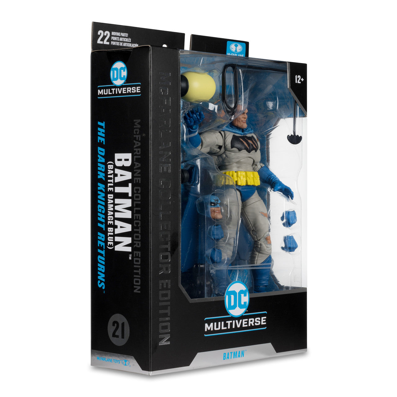 DC Multiverse Batman Battle Damage Blue (The Dark Knight Returns) Collector Edition 7" Figure