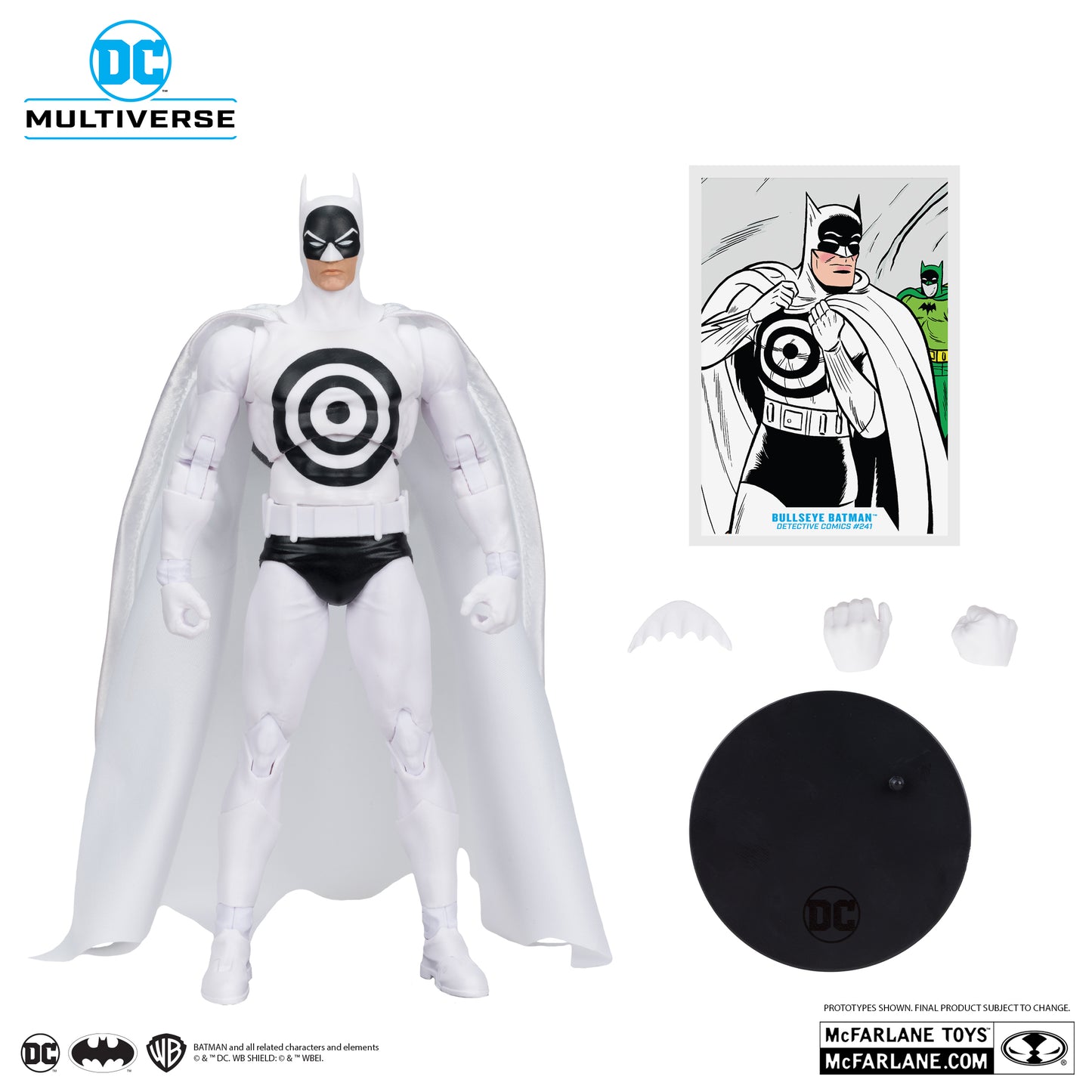 DC Multiverse Bullseye Batman Detective Comics #241 Platinum Edition 7" Figure