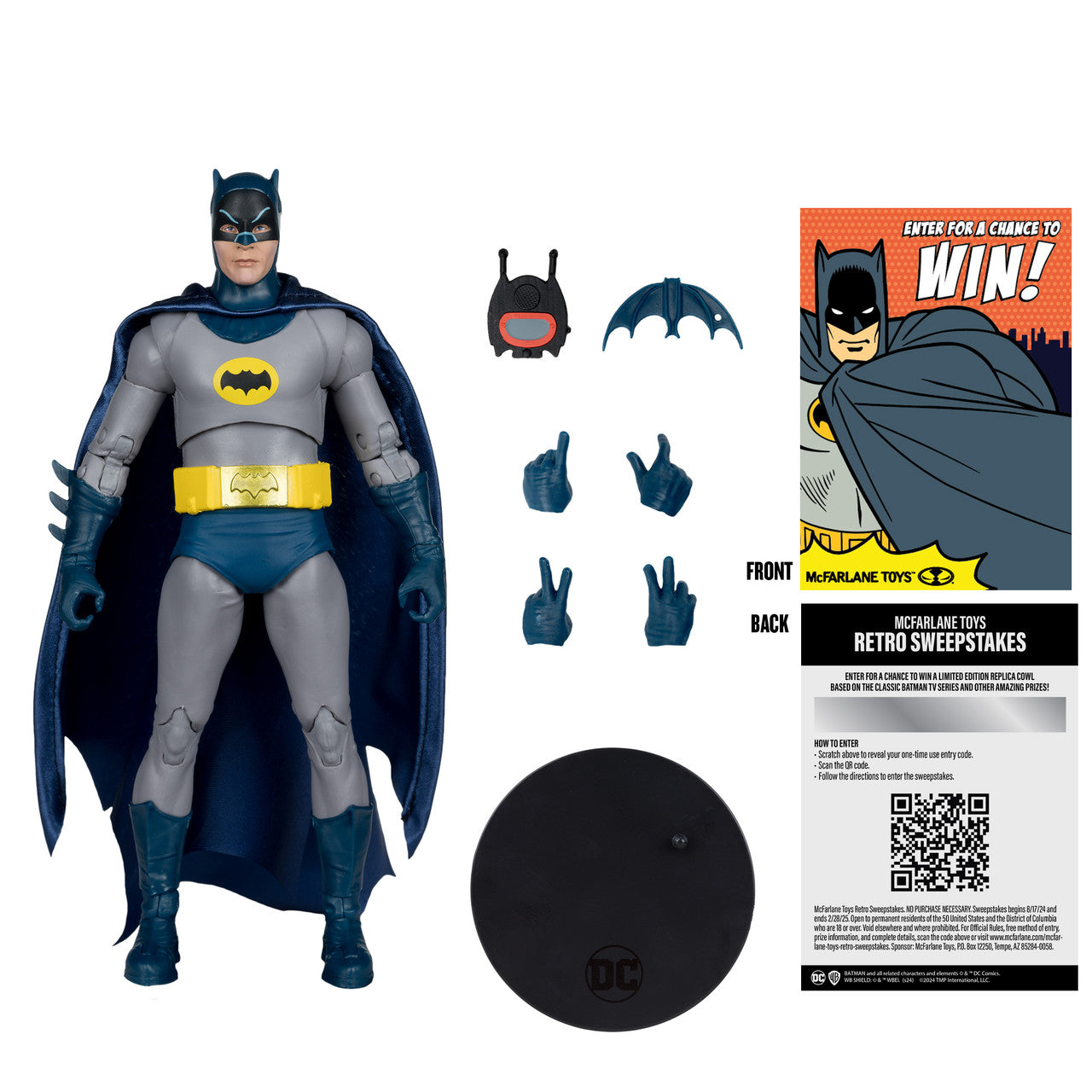 DC Multiverse Batman (Batman Classic TV Series) 7" Figure