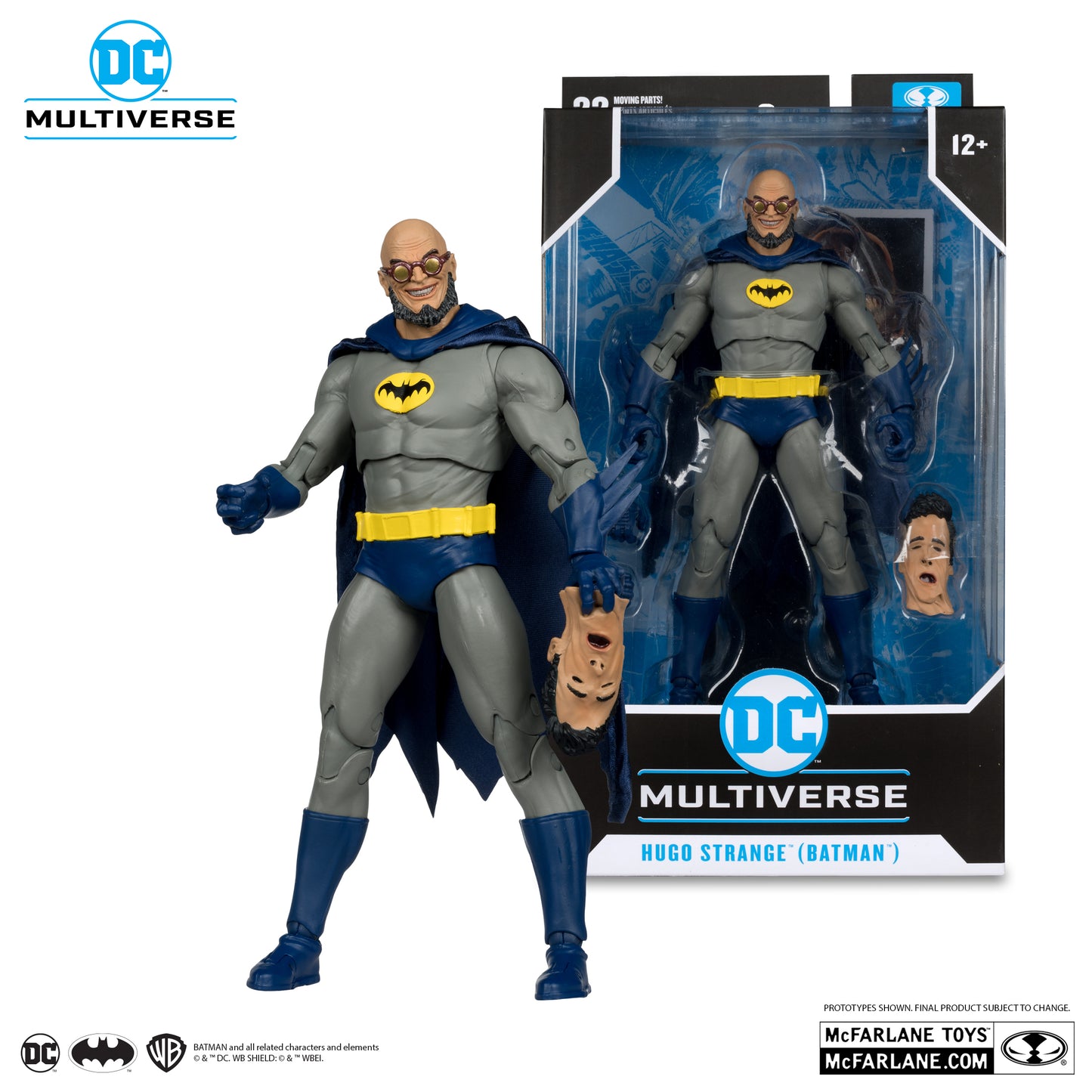 DC Multiverse Hugo Strange as Batman Platinum Edition 7" Figure