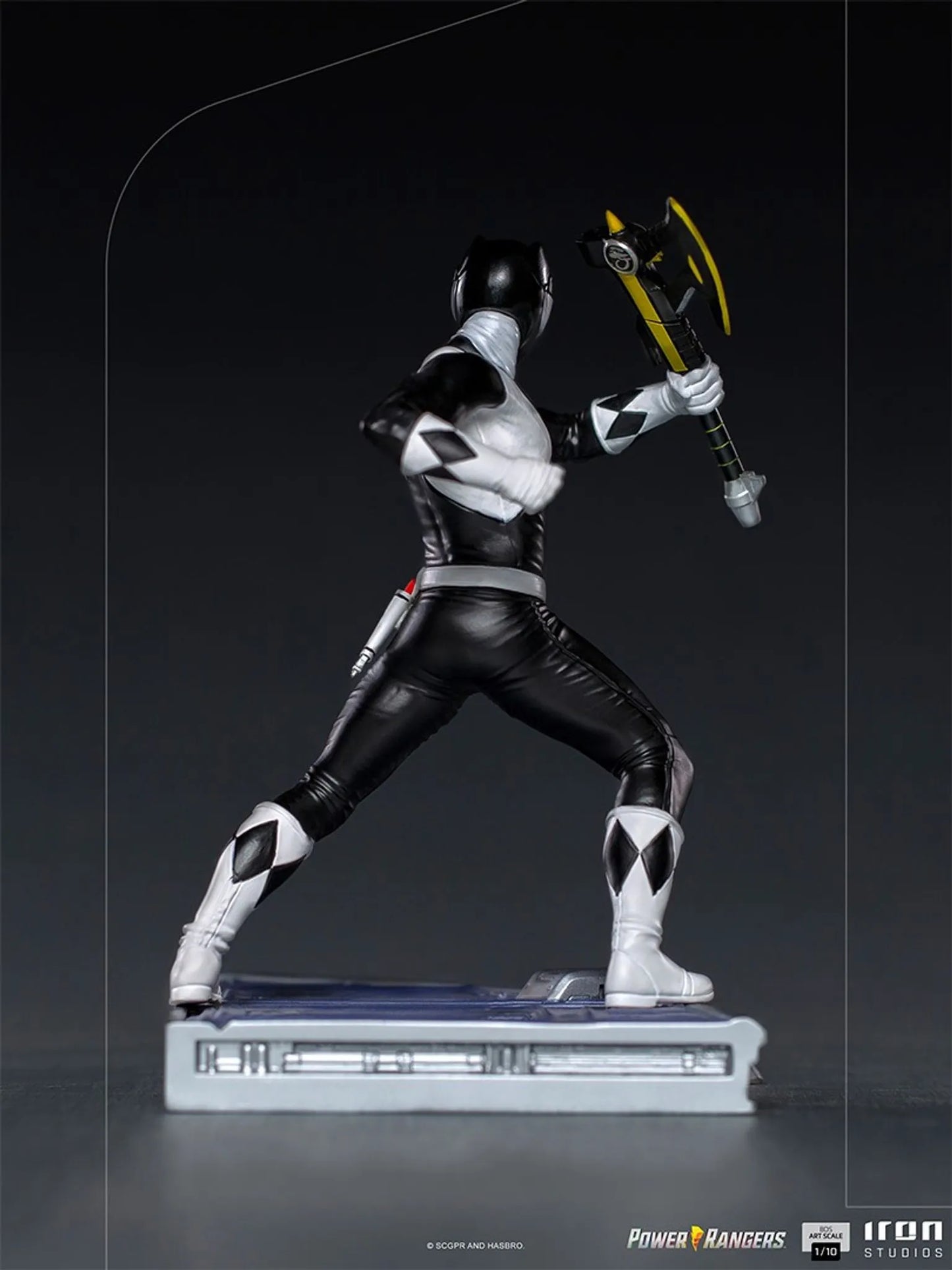 Mighty Morphin Power Rangers Black Ranger BDS Art 1:10 Scale Statue