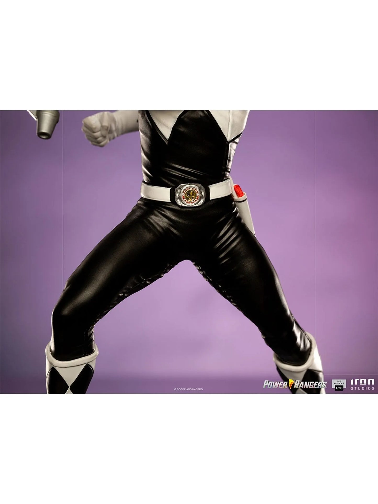 Mighty Morphin Power Rangers Black Ranger BDS Art 1:10 Scale Statue