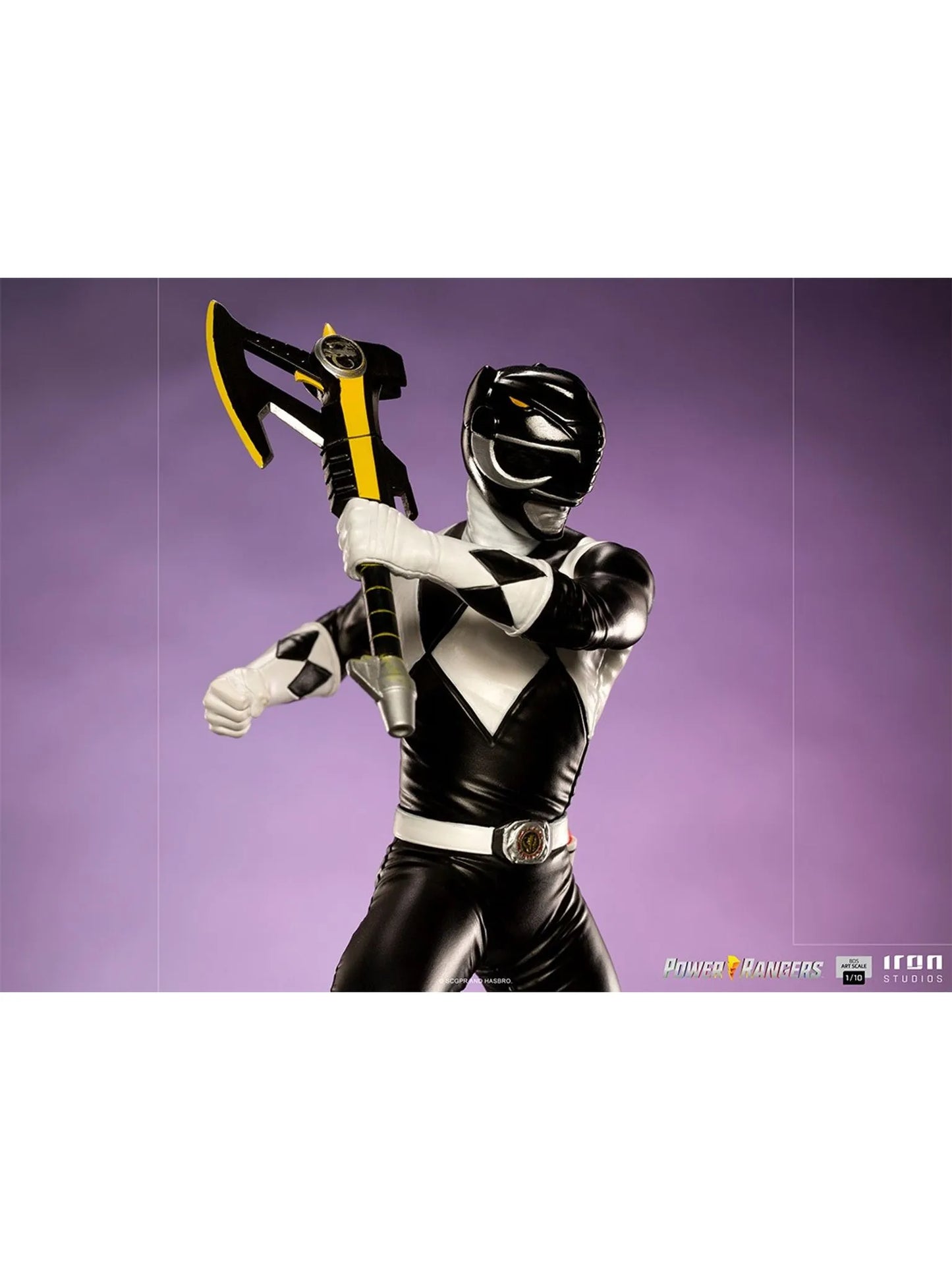 Mighty Morphin Power Rangers Black Ranger BDS Art 1:10 Scale Statue