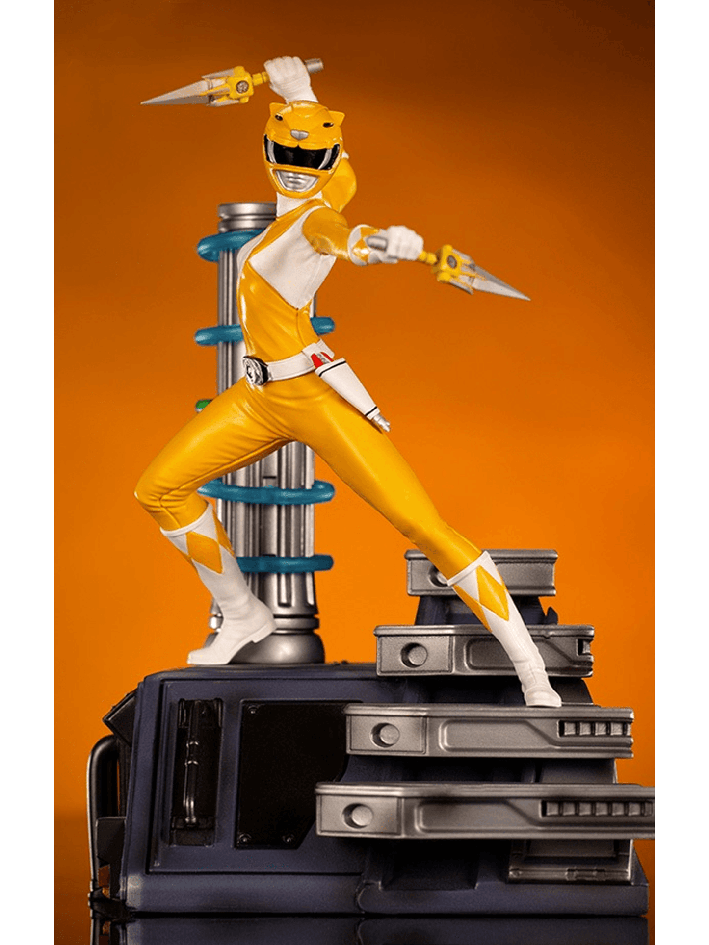 Mighty Morphin Power Rangers Yellow Ranger BDS Art 1:10 Scale Statue