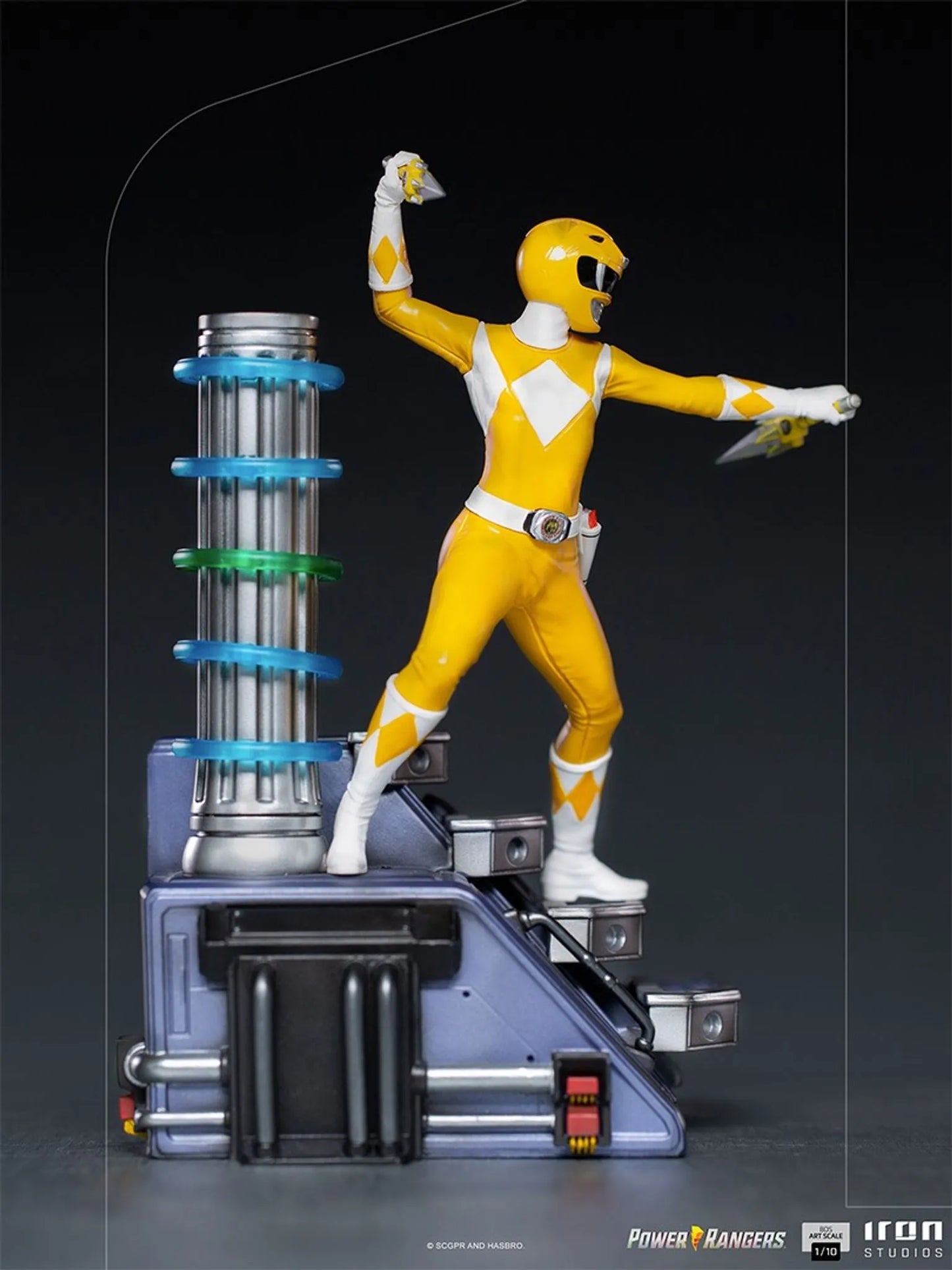 Mighty Morphin Power Rangers Yellow Ranger BDS Art 1:10 Scale Statue