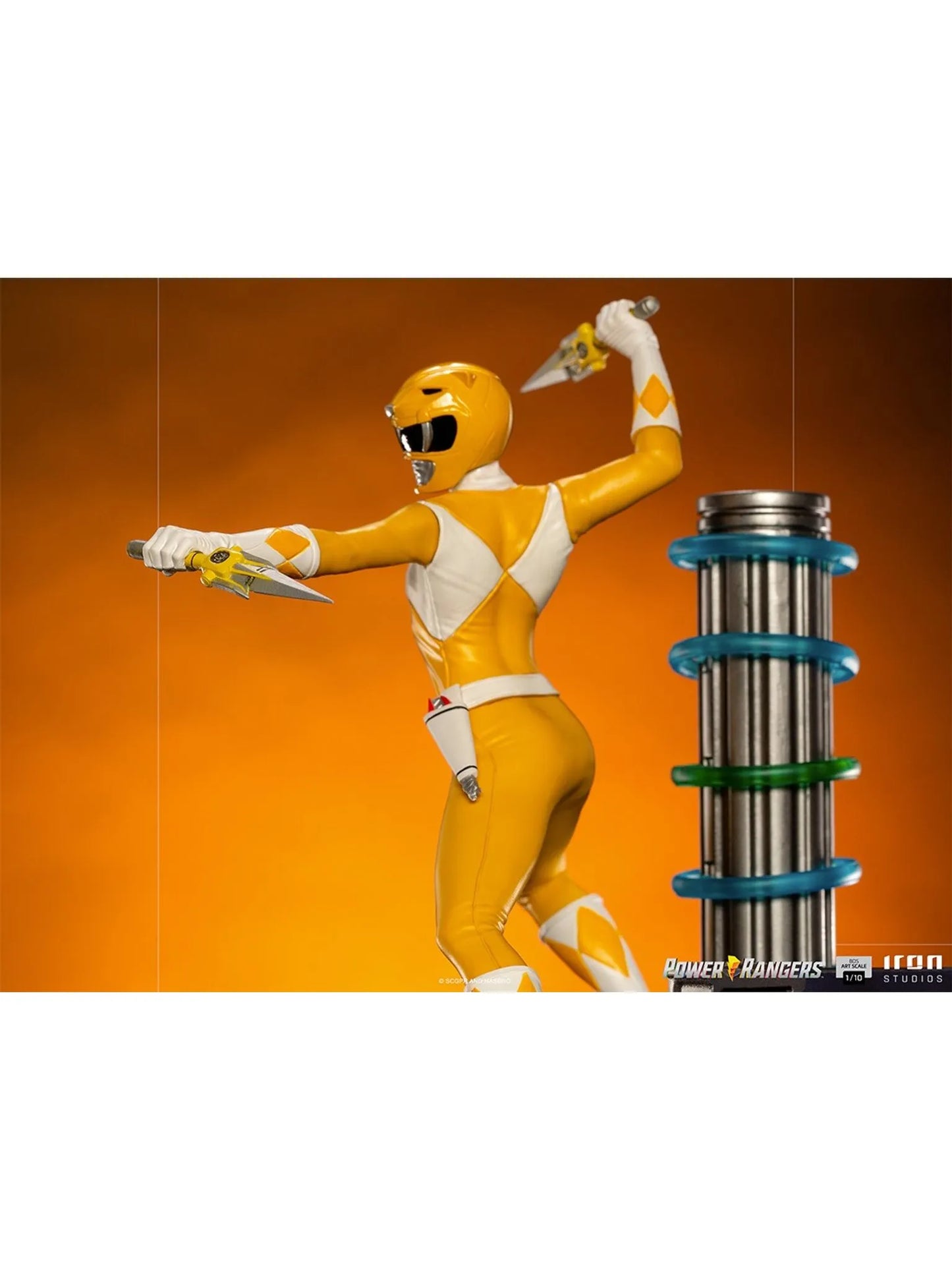 Mighty Morphin Power Rangers Yellow Ranger BDS Art 1:10 Scale Statue