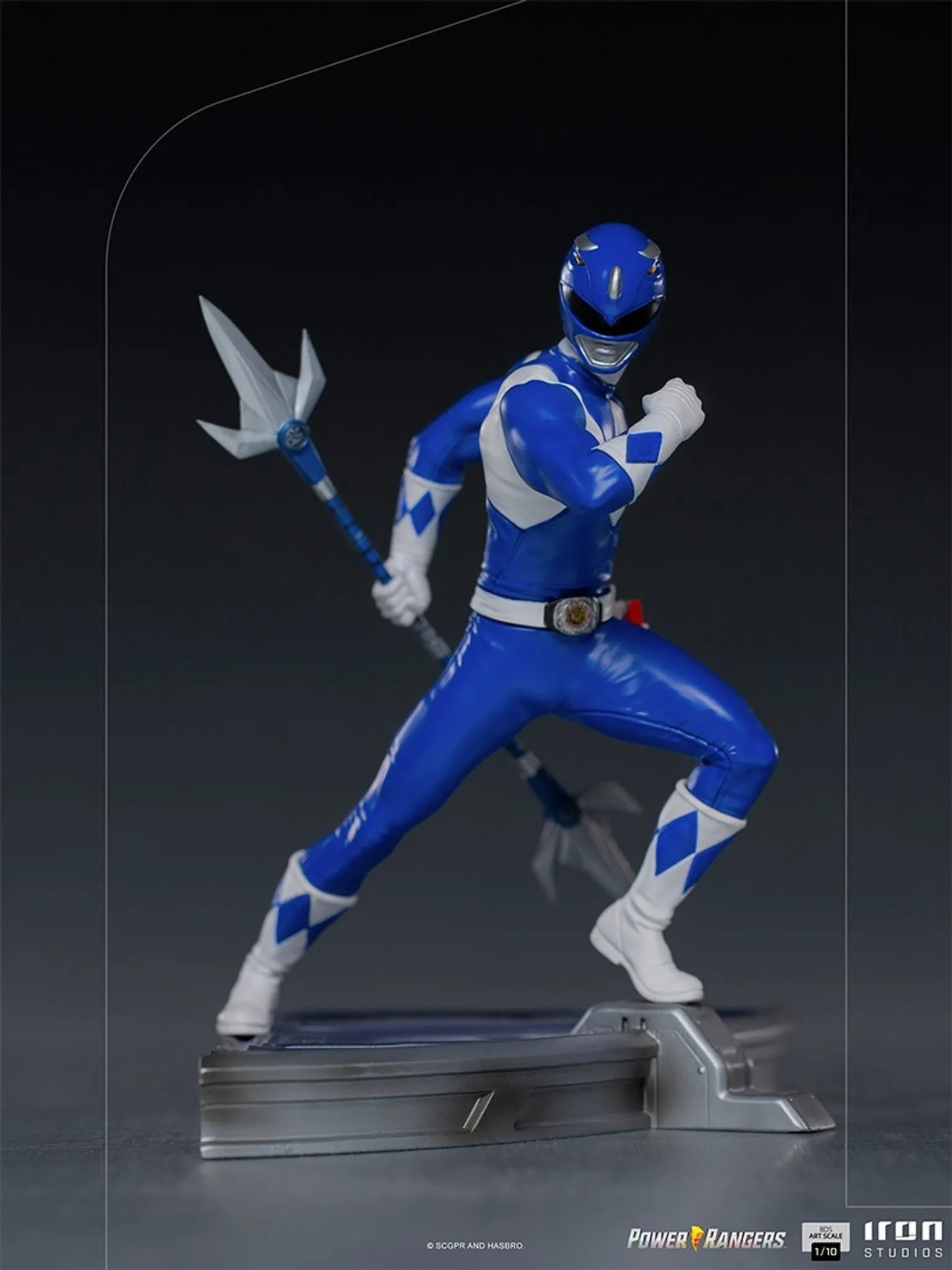 Mighty Morphin Power Rangers Blue Ranger BDS Art 1:10 Scale Statue