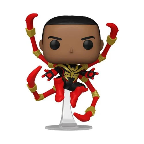 Funko Pop!  Spider-Man Comics Miles Morales Iron Spider Vinyl Figure #1448