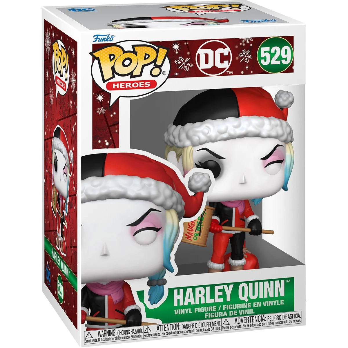 Funko Pop! DC Comics Holiday 2024 Harley Quinn Vinyl Figure #529