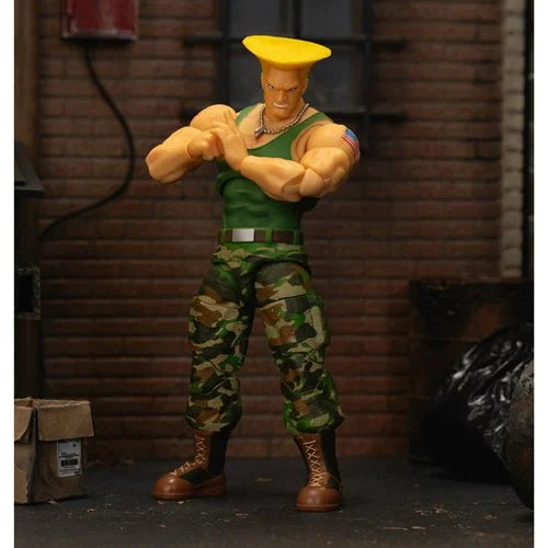 Street Fighter II Ultra Guile 6-Inch Scale Action Figure