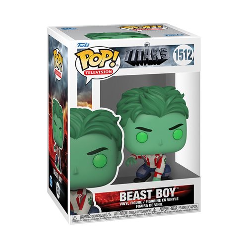 Funko Pop! DC Titans Beast Boy Vinyl Figure #1512