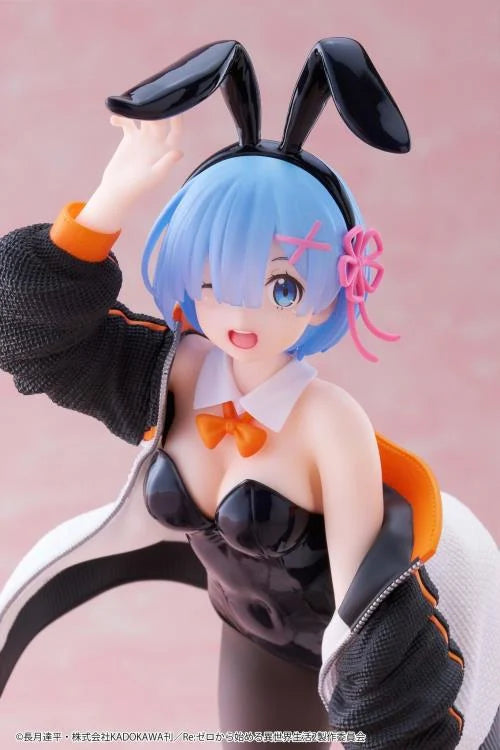 Re:Zero Starting Life in Another World Rem (Jacket Bunny Ver.) Coreful Figure