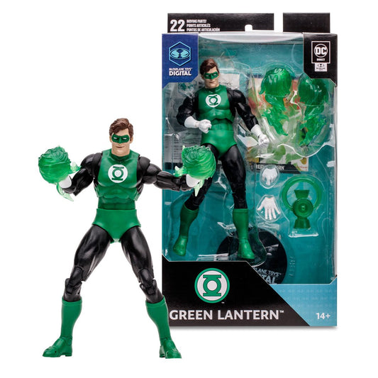 DC Direct Green Lantern Hal Jordan Silver Age 7-Inch Scale Action Figure with McFarlane Toys Digital Collectible