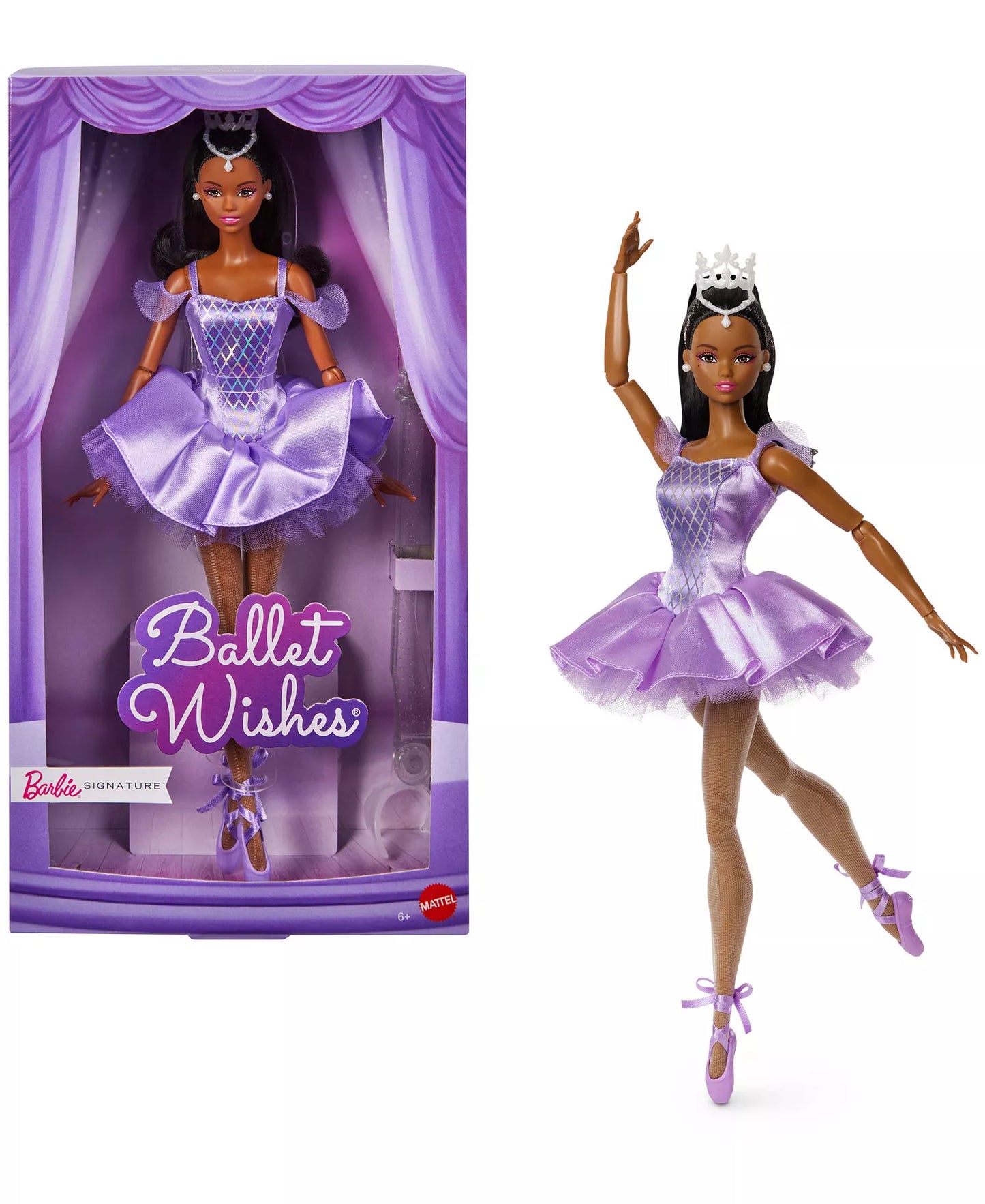 Barbie signature Ballet Wishes Barbie Doll - Lavender