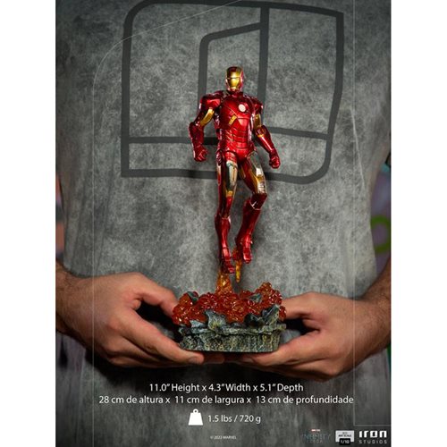 Marvel Infinity Saga Iron Man Battle of New York Diorama Series 1:10 Art Scale Limited Edition Statue