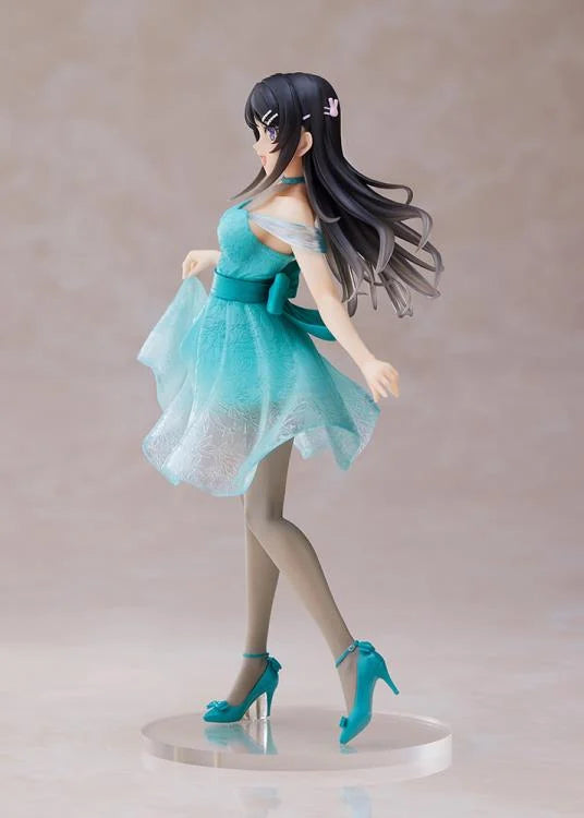 Rascal Does Not Dream of Bunny Girl Mai Sakurajima (Clear Dress Ver.) Coreful Figure