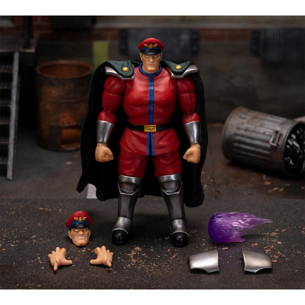 Street Fighter II Ultra M. Bison 6-Inch Action Figure