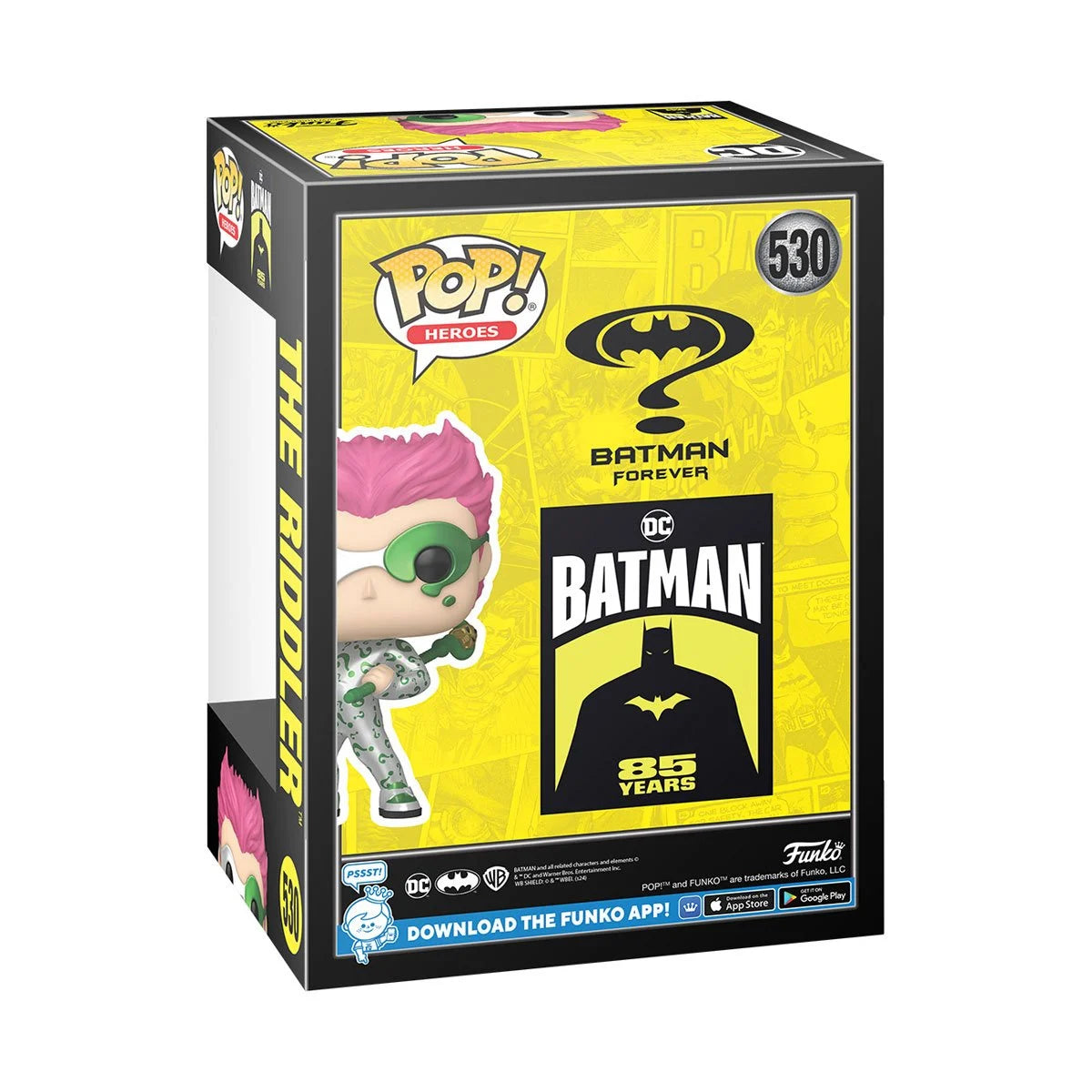 Funko Pop! Batman Forever The Riddler Metallic Funko Pop! Vinyl Figure #530