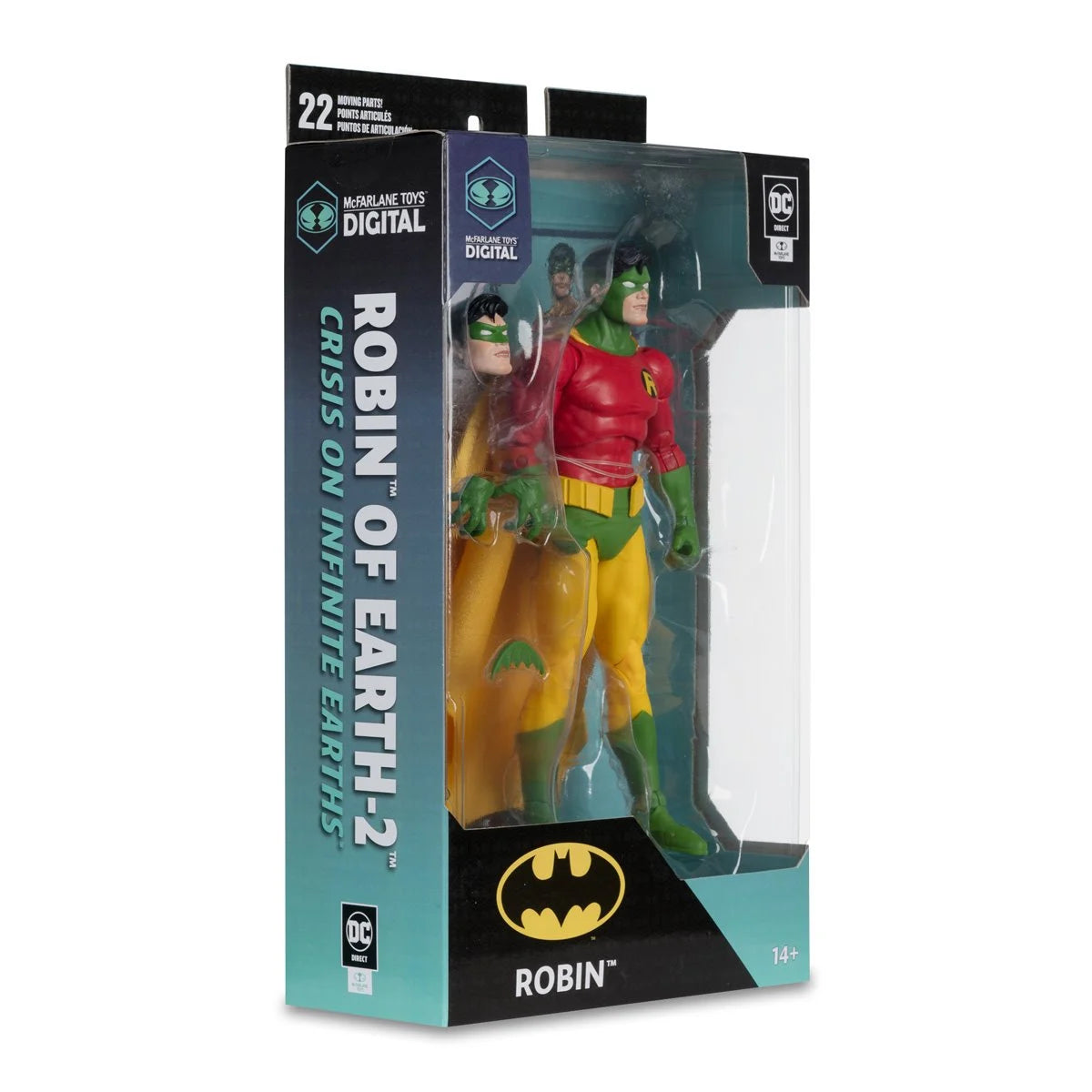 DC Direct Robin Earth-2 Crisis on Infinite Earths 7-Inch Scale Action Figure with McFarlane Toys Digital Collectible