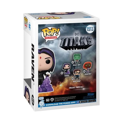 Funko Pop! DC Titans Raven Vinyl Figure #1513