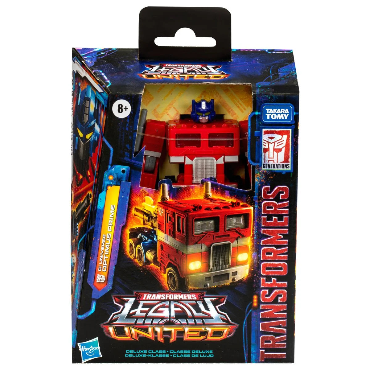 Transformers Legacy United Deluxe Class G1 Universe Optimus Prime Figure