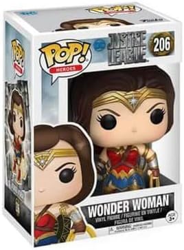 Funko Pop! DC Justice League Movie Wonder Woman Vinyl Figure #206