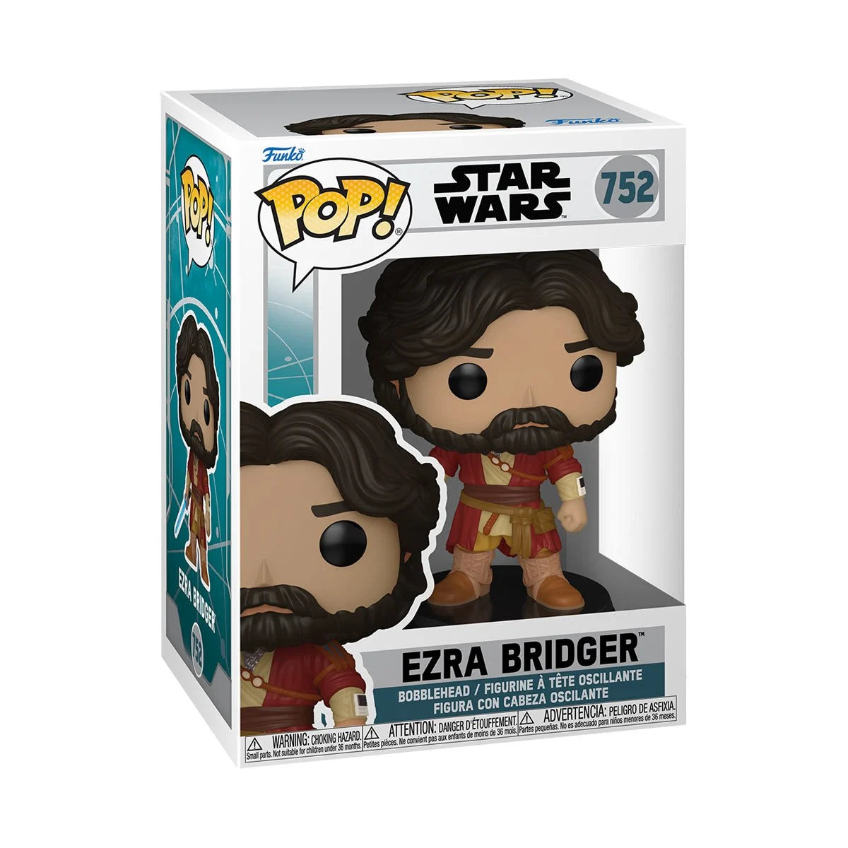 Funko Pop! Star Wars: Ahsoka Series 3 Ezra Bridger Vinyl Figure #752