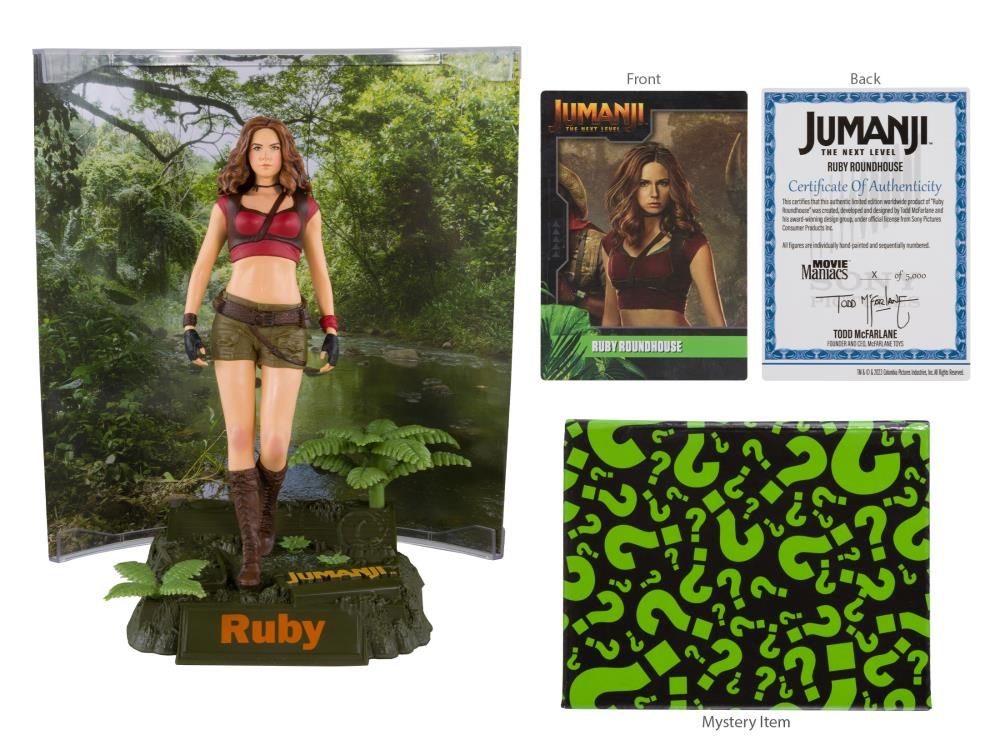 Jumanji: The Next Level Movie Maniacs Ruby Roundhouse 6" Limited Edition Figure