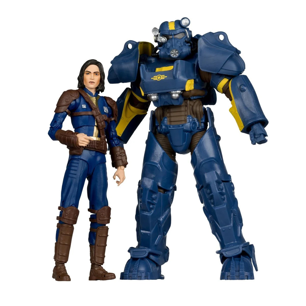 Fallout 4 T-60 Vault Tec and Sole Survivor 7-Inch Scale Action Figure 2-Pack