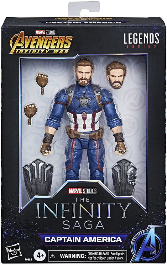 Hasbro Marvel Legends Infinity Saga Inifinity War Captain America 6" Figure