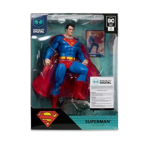 DC Direct Superman by Jim Lee 1:6 Scale Statue with McFarlane Toys Digital Collectible