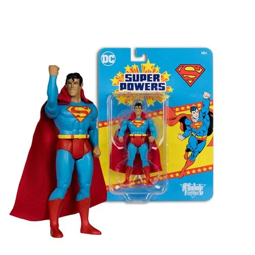 DC Super Powers Superman Classic 4 1/2-Inch Scale Action Figure