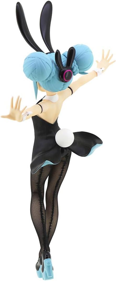 FURYU Corporation-Hatsune Miku BiCute Bunnies Figure -Hatsune Miku/Black