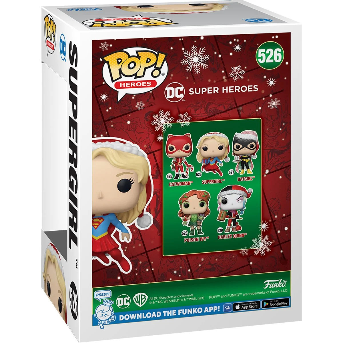 Funko Pop! DC Comics Holiday 2024 Supergirl Vinyl Figure #526