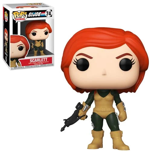 Funko Pop! G.I. Joe Scarlett Vinyl Figure #74