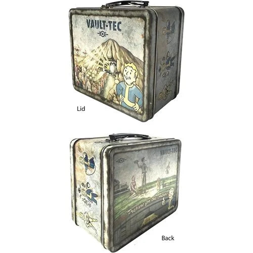 Fallout Shelter Vault-Tec Weathered Prop Replica Tin Tote - Previews Exclusive