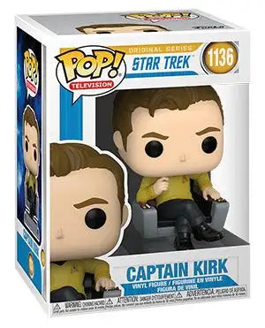 Funko Pop! Star Trek - Captain Kirk in Chair #1136