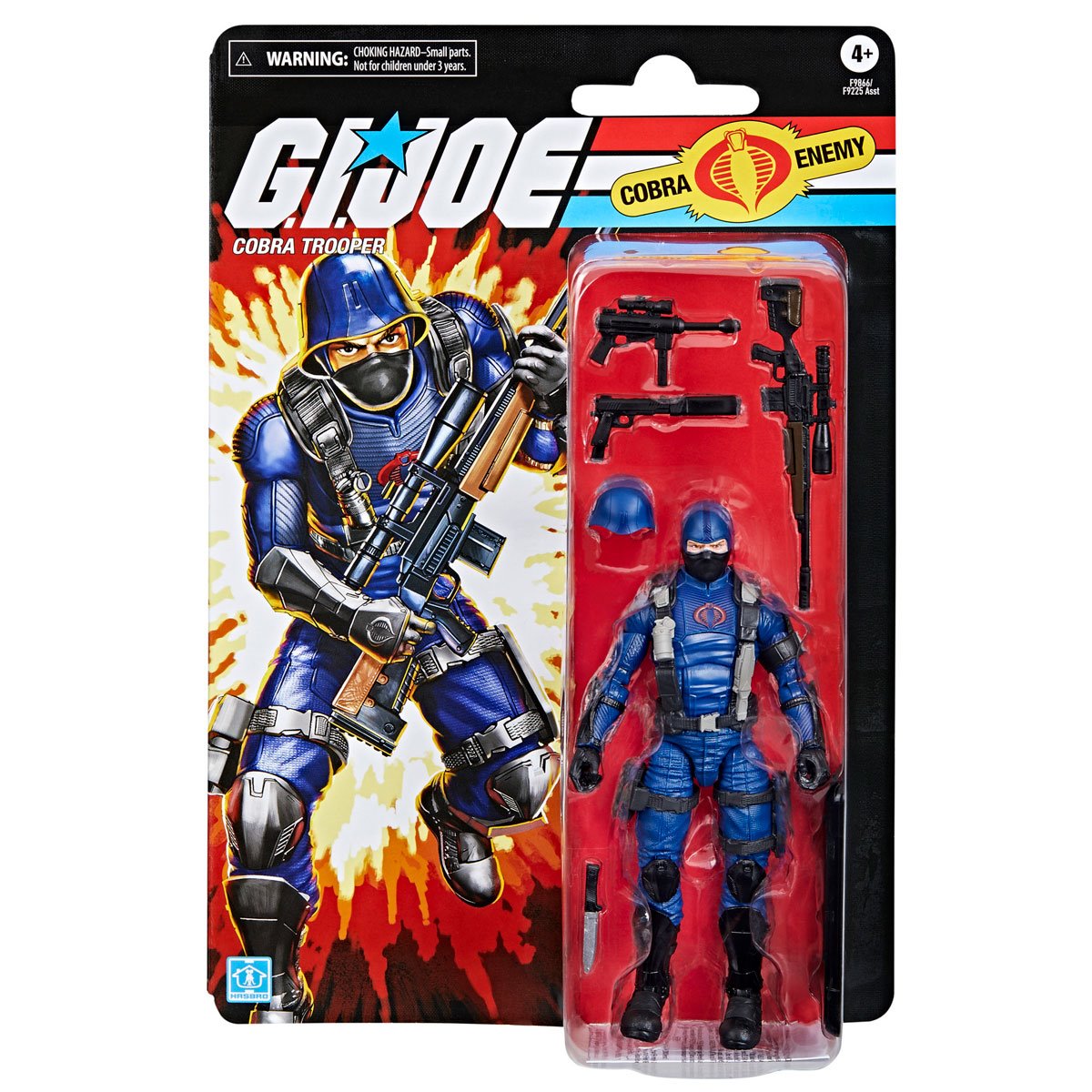 G.I. Joe Classified Series Retro Cardback Cobra Trooper 6-Inch Action Figure