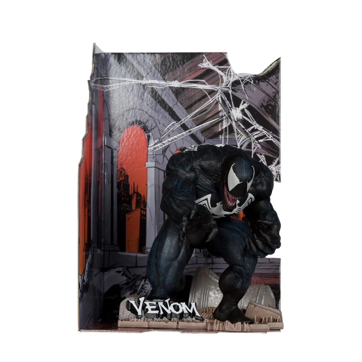 Marvel Venom The Amazing Spider-Man #316 1:10 Scale Posed Figure with Scene